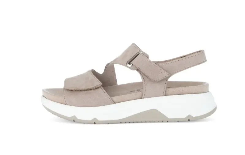 Gabor Rollingsoft Sandalen Taupe